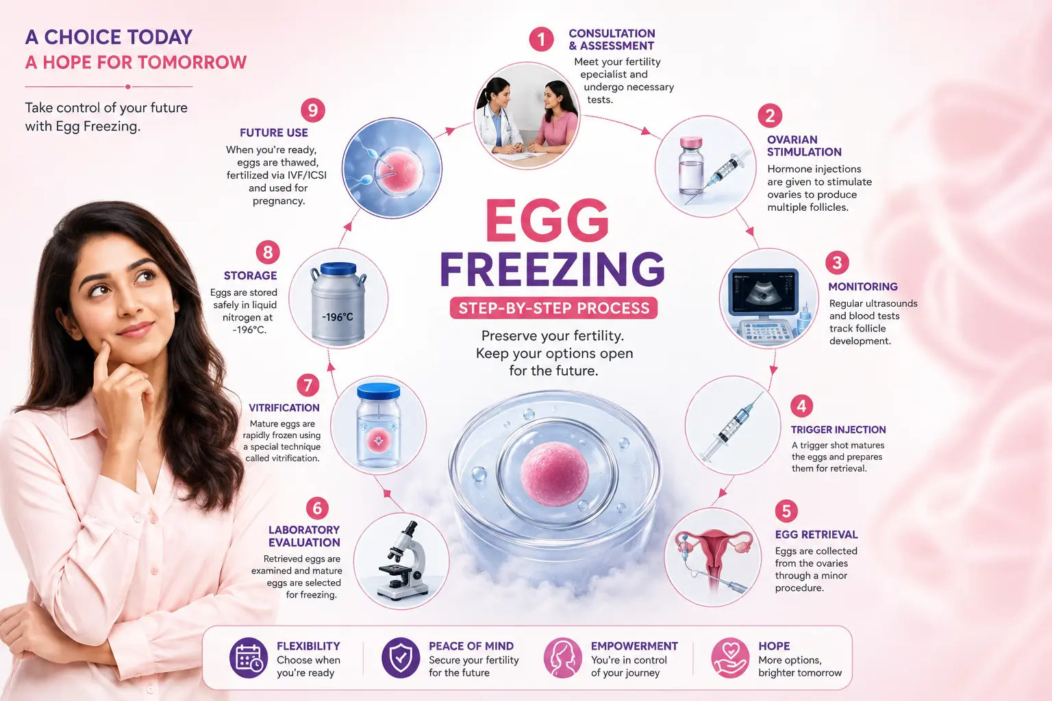Egg Freezing in Varanasi: Process, Cost, Best Age & Step-by-Step Guide