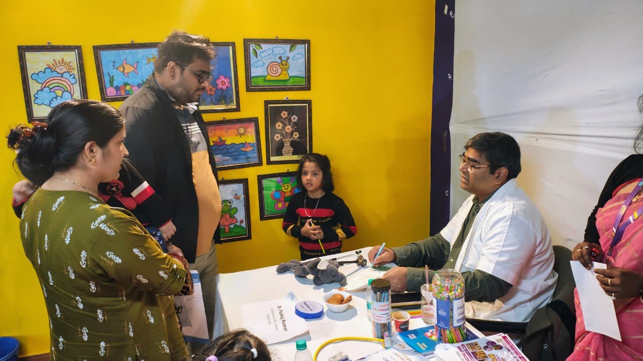 Free Health Check-up Camp at Kidzee School Successfully Concluded — Sparsh Mother & Child Hospital, Varanasi