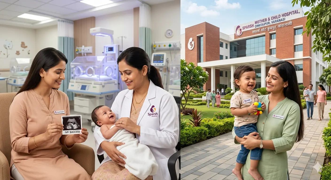 Best Pediatrician and IVF Center in Varanasi: Complete Care at Sparsh Mother & Child Hospital